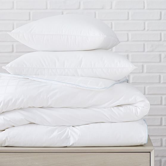 Online Designer Bedroom European Down Duvet + Pillow Inserts, Full/Queen Set, All Season/Medium