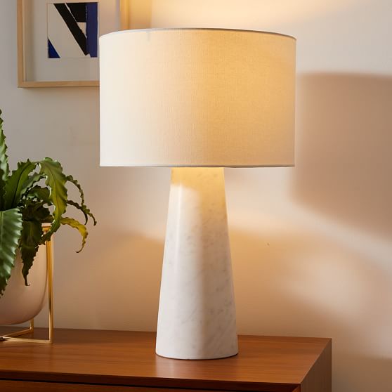 Online Designer Living Room Foundational Marble Table Lamps, 22