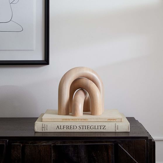 Online Designer Living Room Decorative Wood Objects, Set of 2