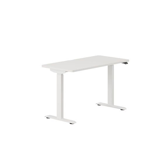 Branch Duo Standing Desk; 36 White Top White Base