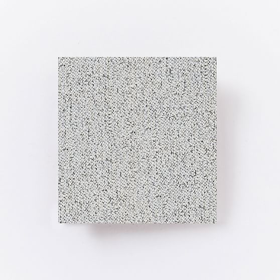 Daisy Upholstered Trundle Twin Twin Chunky Chenille Stone White