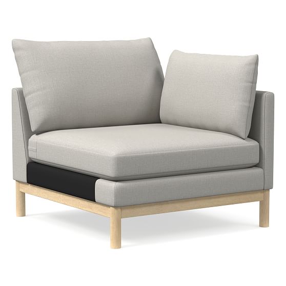 Hargrove RA Chair, Down, Yarn Dyed Linen Weave, Frost Gray, Dune