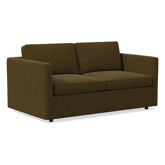 Harris 66" Sofa, Deluxe Velvet, Juniper