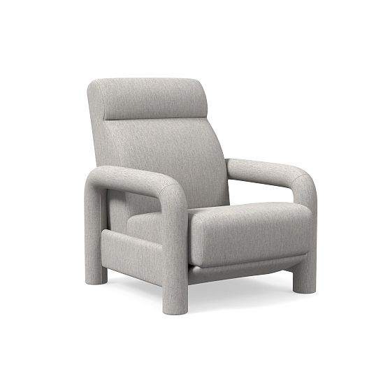 Inez Recliner, Prf Cstl Linen, Storm Gray, CS