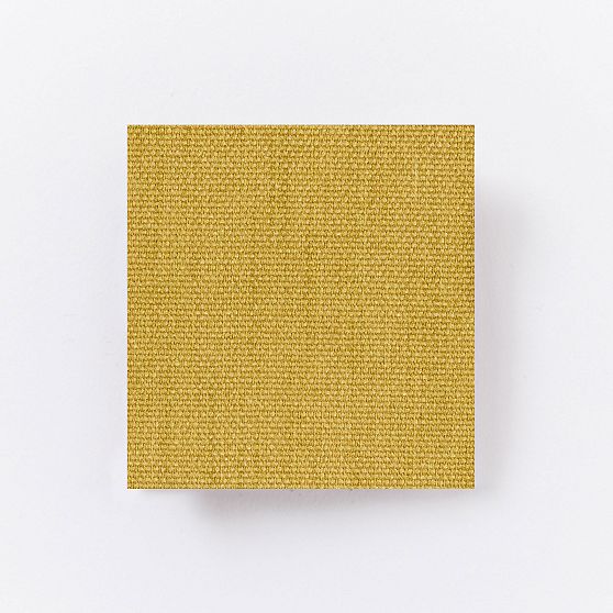 Harmony XL Left Arm 2-Seat Sofa Bench, Basket Slub Dijon, Dark Walnut