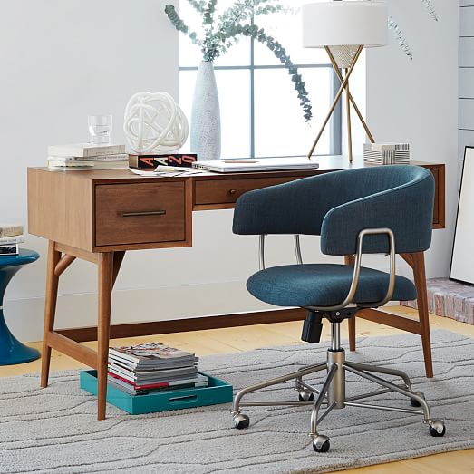 Halifax Upholstered Office Chair west elm