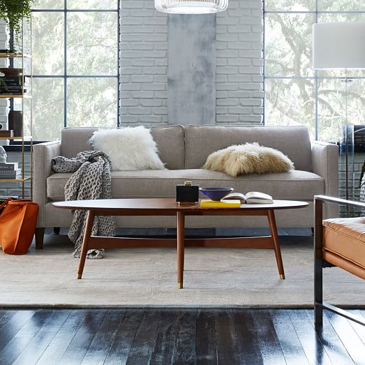 Dunham Box Cushion Sofa (84") west elm