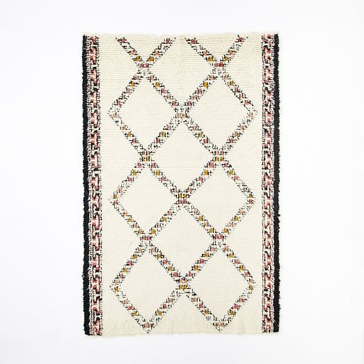 Taza Wool Shag Rug west elm
