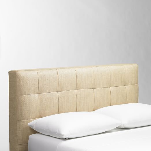 GridTufted Headboard west elm