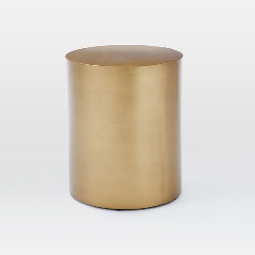 Metal Drum Side Table west elm