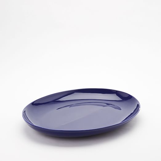 Everyday Serving Platters Blue west elm