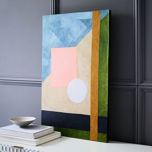 PapierMache Wall Art Flags west elm