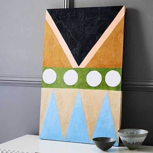 PapierMache Wall Art Flags west elm