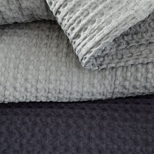 Organic Stitched Blanket west elm