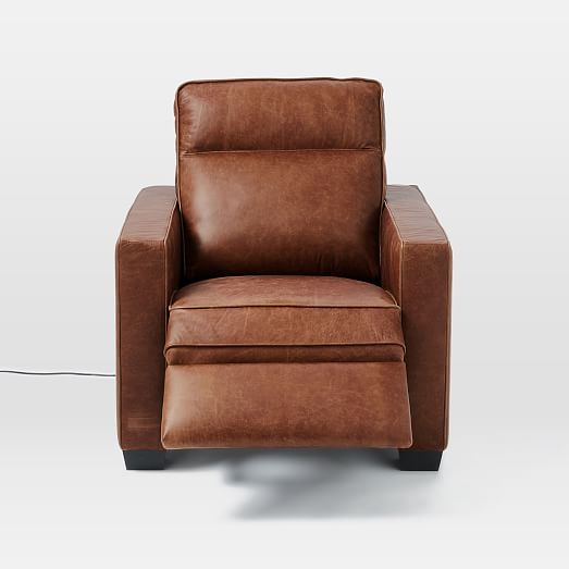 Henry® Leather Power Recliner Chair west elm