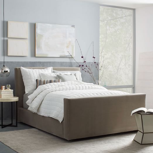 Urban Bed Luxe Velvet west elm