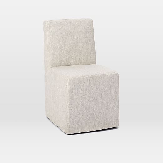 Slipcover Dining Chair Twill west elm