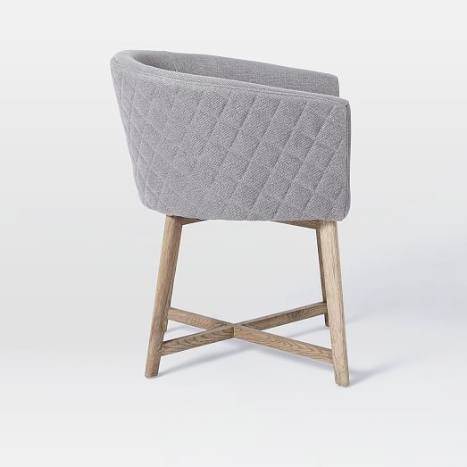 Quilted Tub Dining Chair west elm