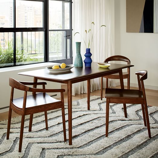 lena mid century dining table large c