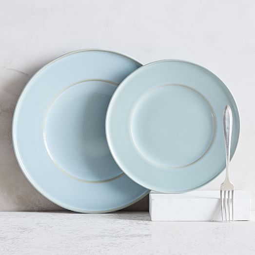 Terra Dinnerware Set Light Blue west elm