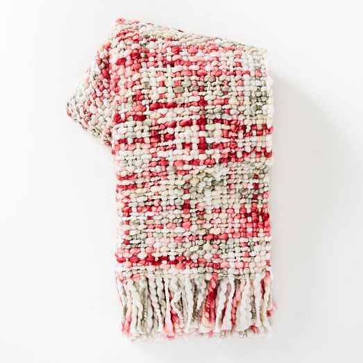 Marled Basketweave Throw west elm