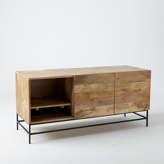 Industrial Storage Media Console Large west elm