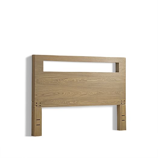Low Wood Cutout Headboard west elm