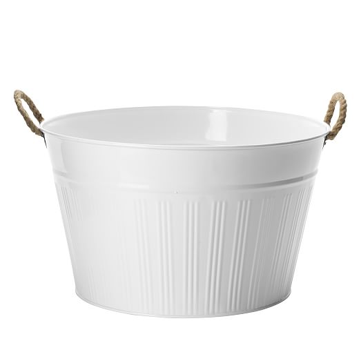 Outdoor Metal Drink Bucket west elm