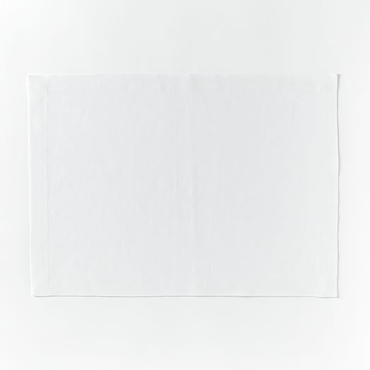 Belgian Flax Linen Placemat Set west elm