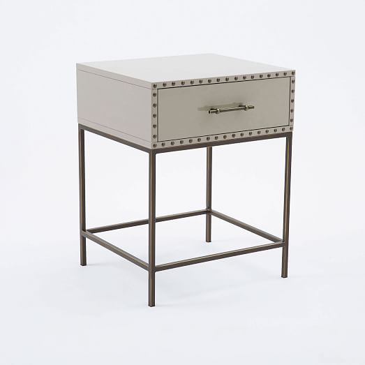 Nailhead Nightstand west elm
