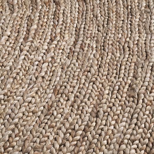 Round Braided Rug west elm