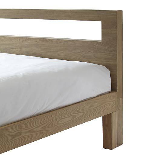 Low Wood Cutout Headboard west elm