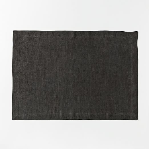 Belgian Flax Linen Placemat Set west elm