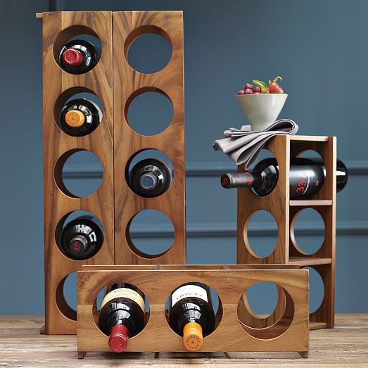 Wine Rack West Elm Wood at Ann Dupree blog