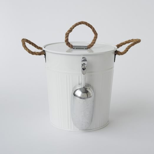 Outdoor Metal Ice Bucket west elm