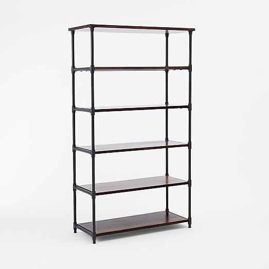 Pipe Bookcase Wide west elm