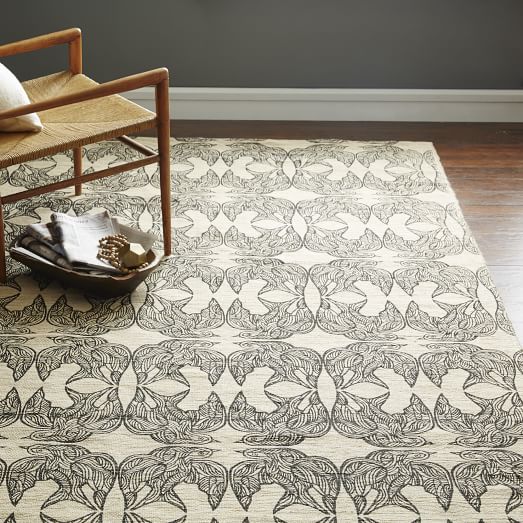 Patch NYC Swallow Jute Rug Natural west elm