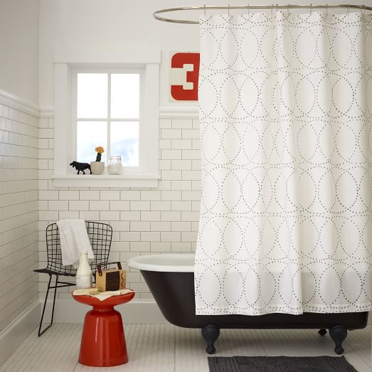 Nile Shower Curtain west elm