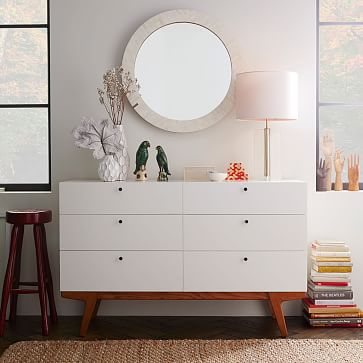 Modern 6 Drawer Dresser Photos