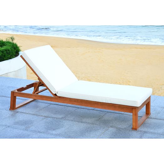 Solano Outdoor Sun Lounger west elm