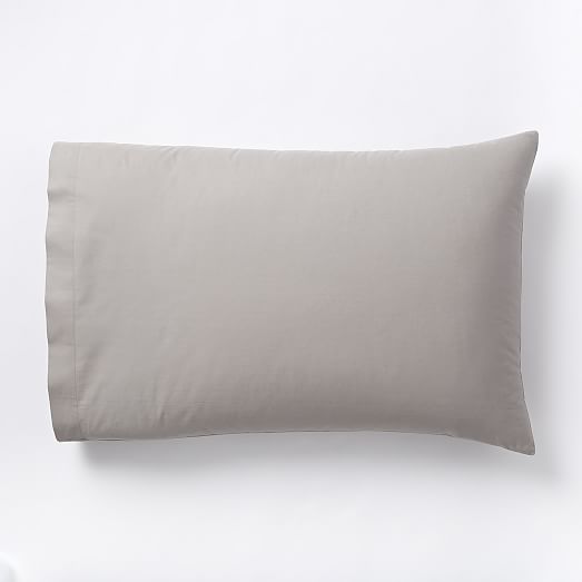 400ThreadCount Organic Cotton Percale Sheet Set west elm