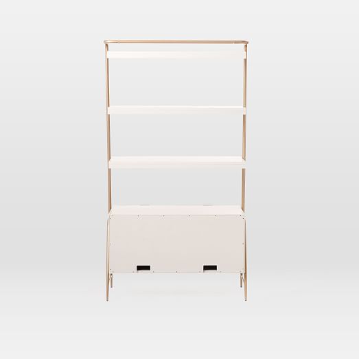 Audrey Wide Storage Bookcase west elm