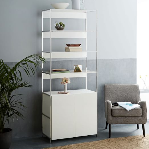 Lacquer Storage Mini Desk west elm