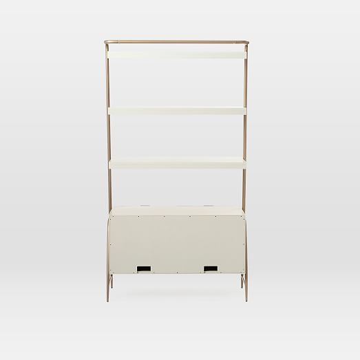 Audrey Wide Storage Bookcase west elm