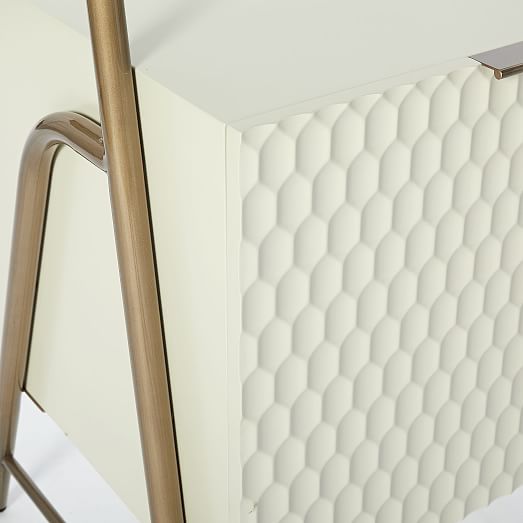 Audrey Narrow Storage Bookcase west elm