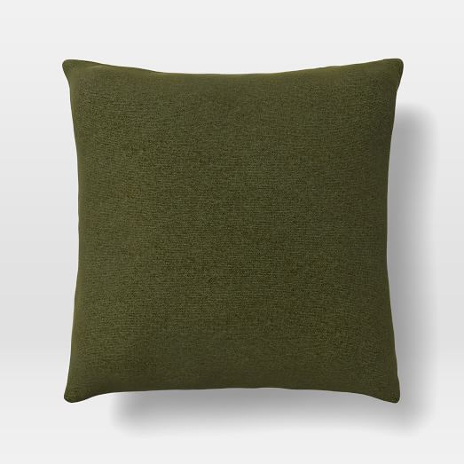 Upholstery Fabric Pillow Worn Velvet west elm