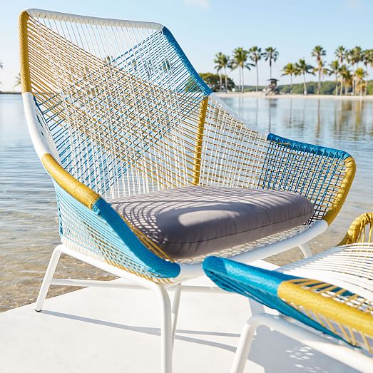 Huron Large Lounge Chair + Cushion west elm