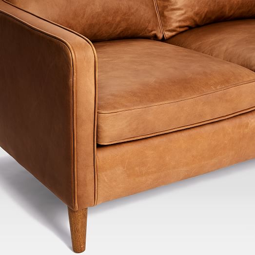 Hamilton Leather Sofa (81") west elm
