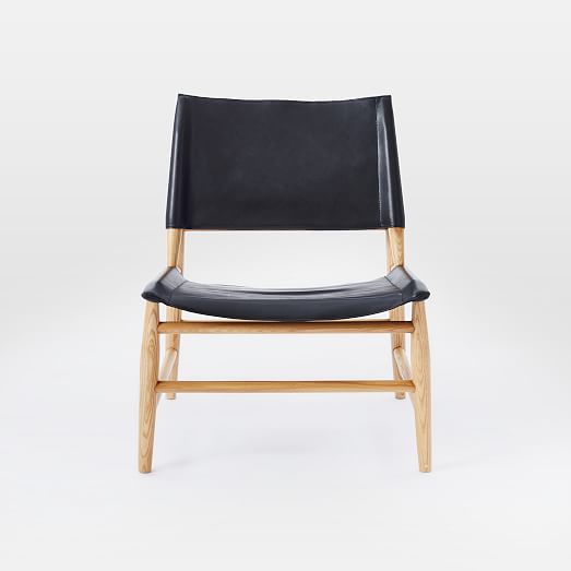 Leather Sling Chair west elm