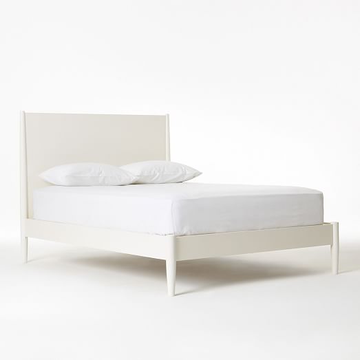 MidCentury Bed White west elm
